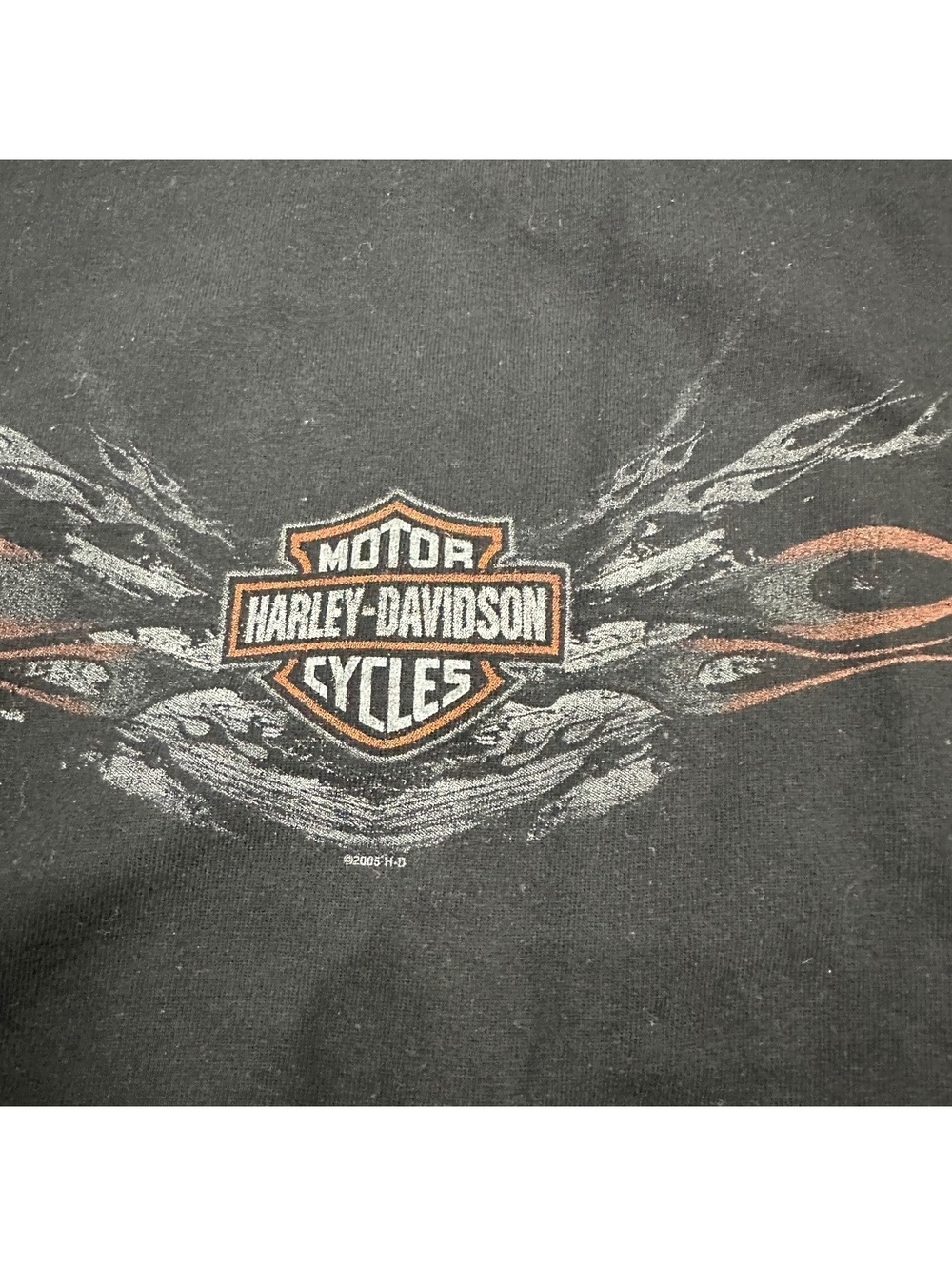 Harley-Davidson 2XL Black Graphic T-Shirt Woodstock New York - Picture 3 of 5